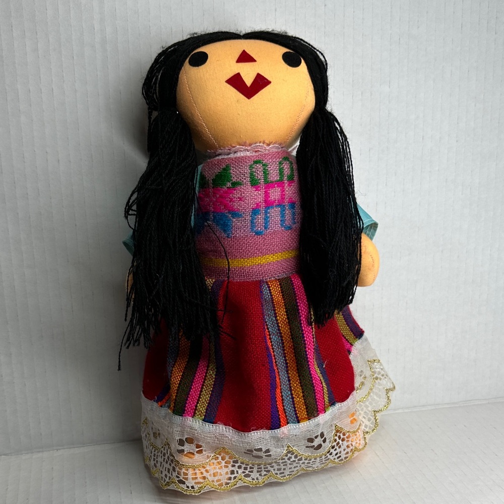 Vibrant Multicolor Doll Wall Hanging